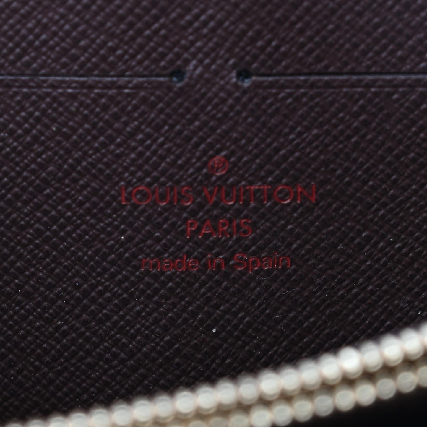 Damier Ebene Zippy Wallet