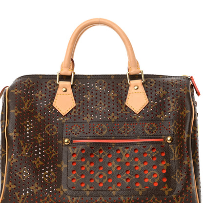Louis Vuitton Monogram Perforated Speedy 30 Fuchsia 7 of 9