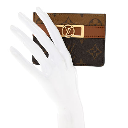 Louis Vuitton Reverse Monogram Dauphine Card Holder 2 of 7