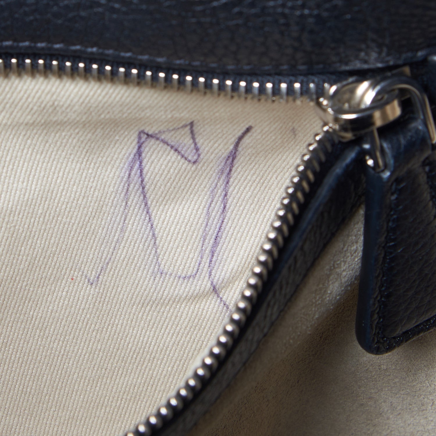 Prada Vitello Daino Shoulder Bag Black 9 of 9