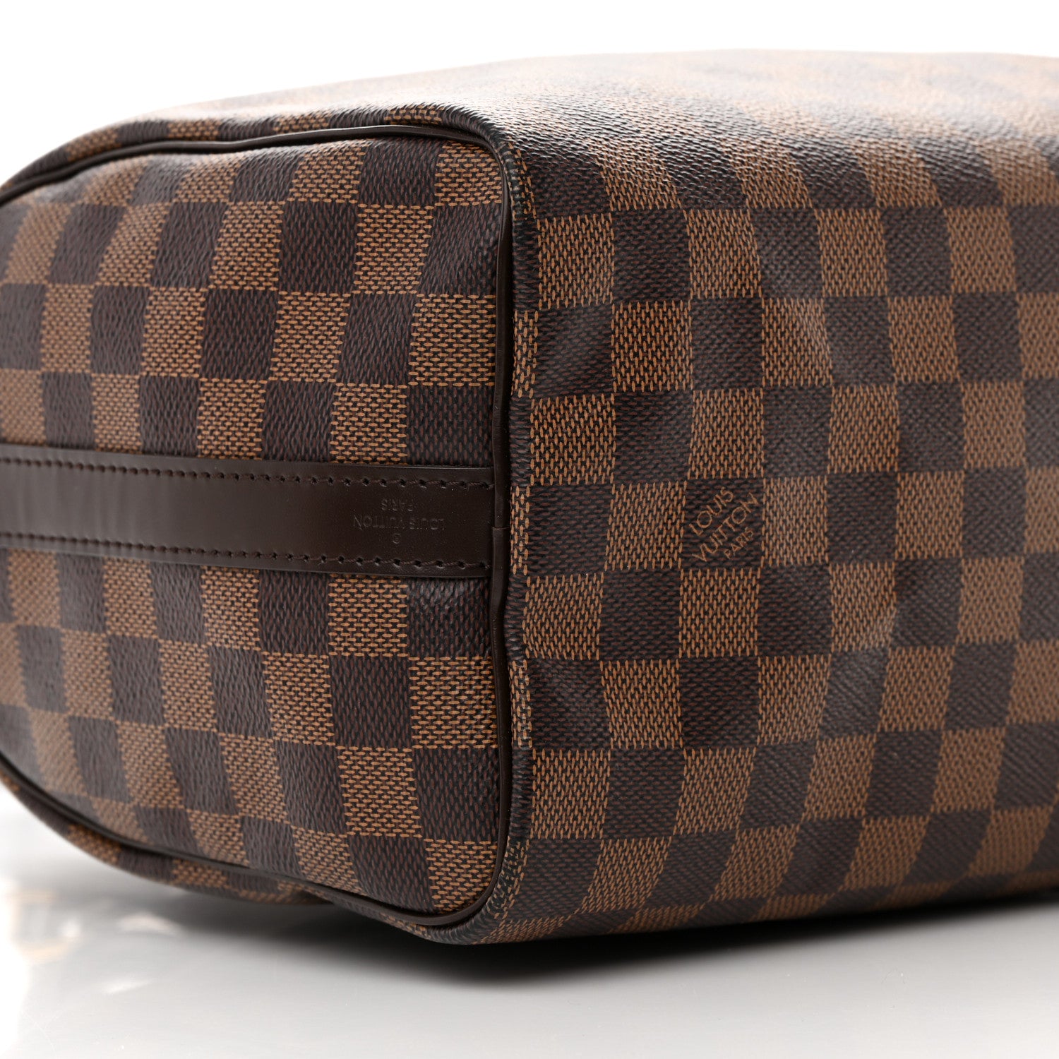 Louis Vuitton Damier Ebene Speedy Bandouliere 25 10 of 22