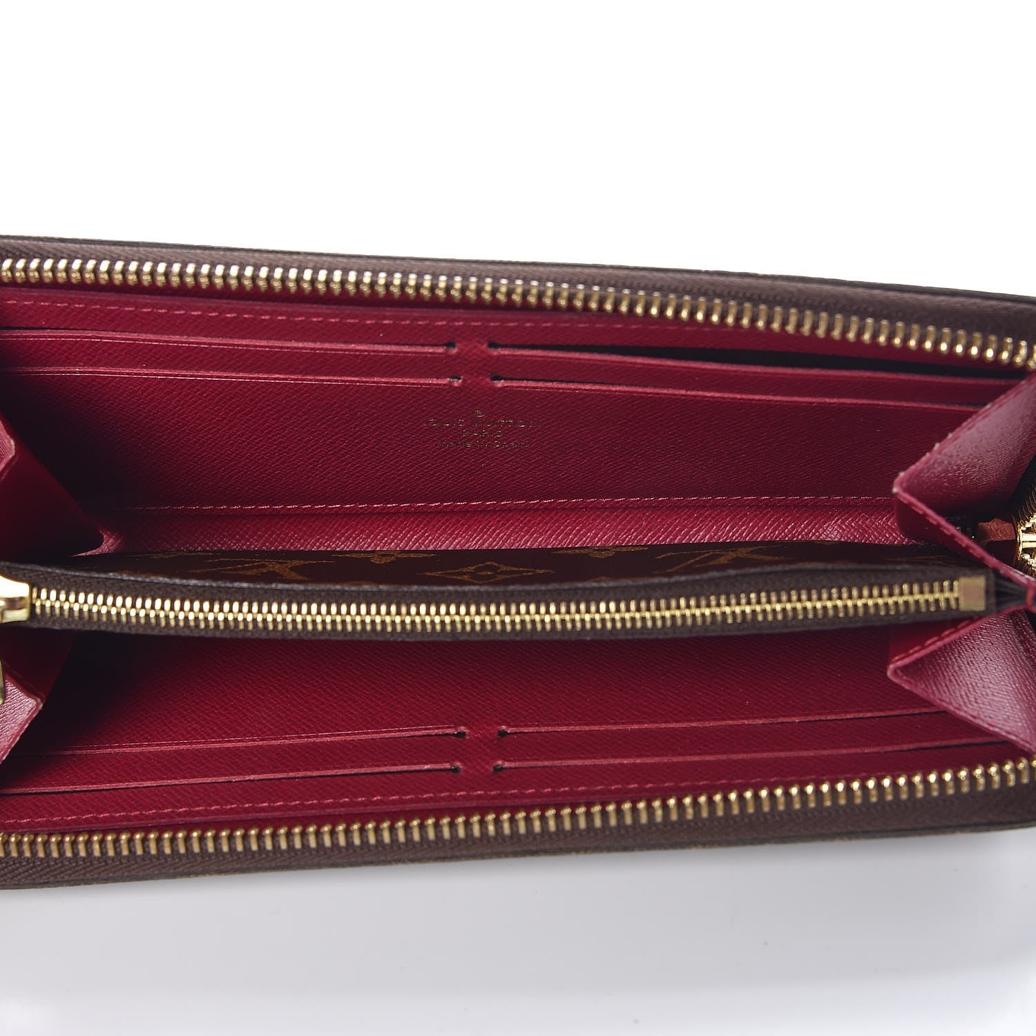 Louis Vuitton Monogram Clemence Wallet Fuchsia 5 of 8