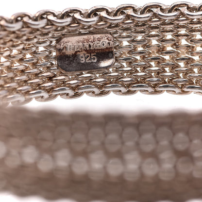 Tiffany Sterling Silver Somerset Mesh Bracelet 4 of 5