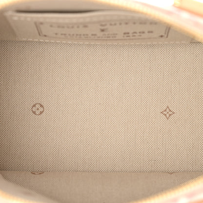 Louis Vuitton Monogram Embleme Jacquard Alma BB Rose Ruban 4 of 10