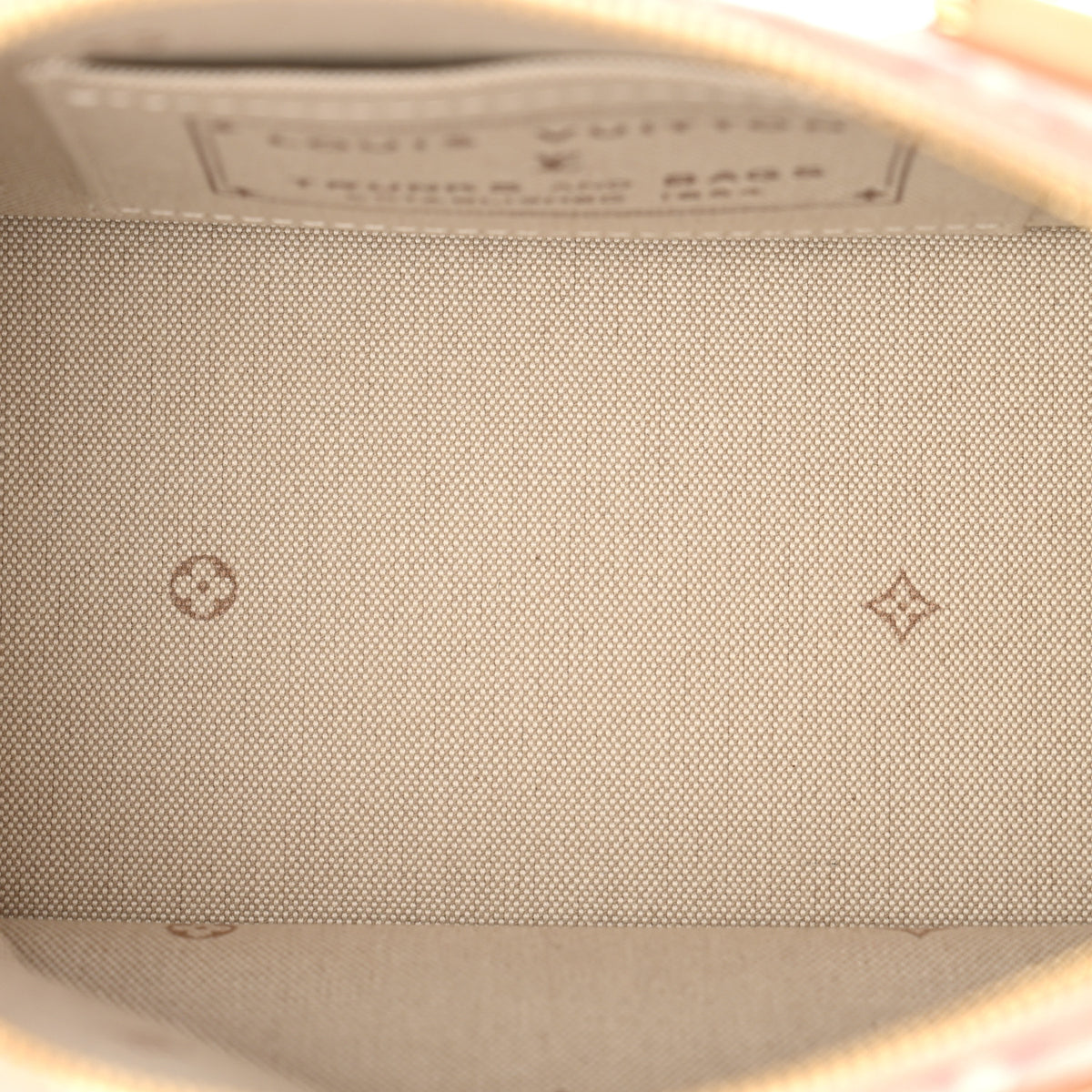 Monogram Embleme Jacquard Alma BB Rose Ruban