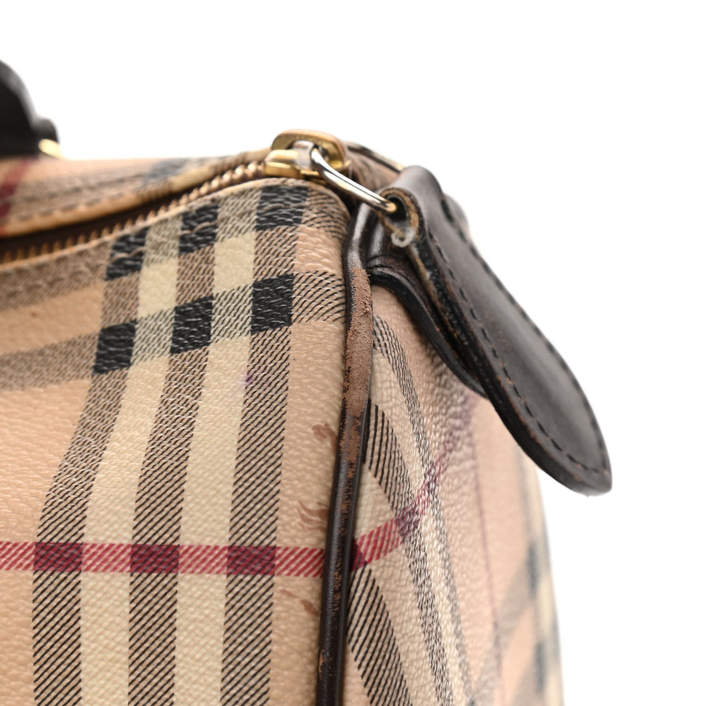 Haymarket Check Small Chester Bowling Bag Chocolate