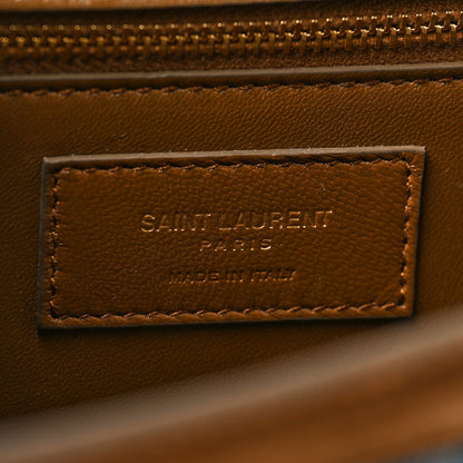 Saint Laurent Denim Carre Satchel Dusty Blue Dark Land 6 of 9