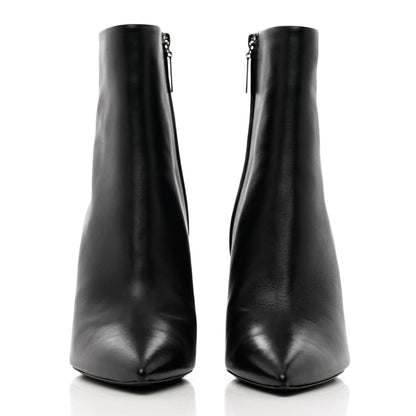 Saint Laurent Calfskin Betty 95 Ankle Boots 40 Black 2 of 16