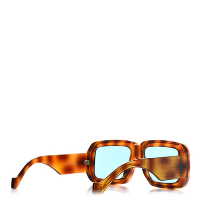 Loewe Acetate Paula's Ibiza Dive In Mask Sunglasses LW40064U Light Havana 4 of 7
