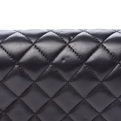 Chanel Lambskin Quilted Medium Westminster Pearl Flap Black 15 of 17