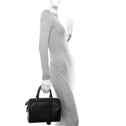 Louis Vuitton Empreinte Speedy Bandouliere 25 NM Black 2 of 12