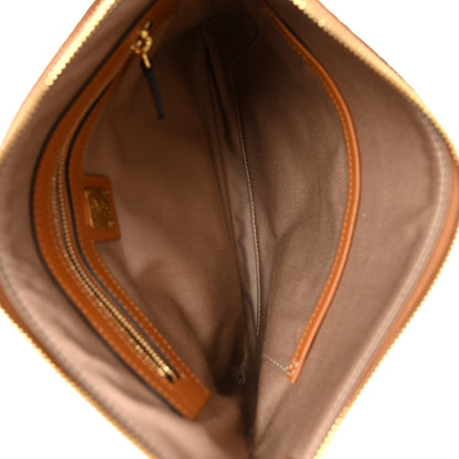 MCM Visetos Medium Crossbody Pouch Cognac 5 of 10