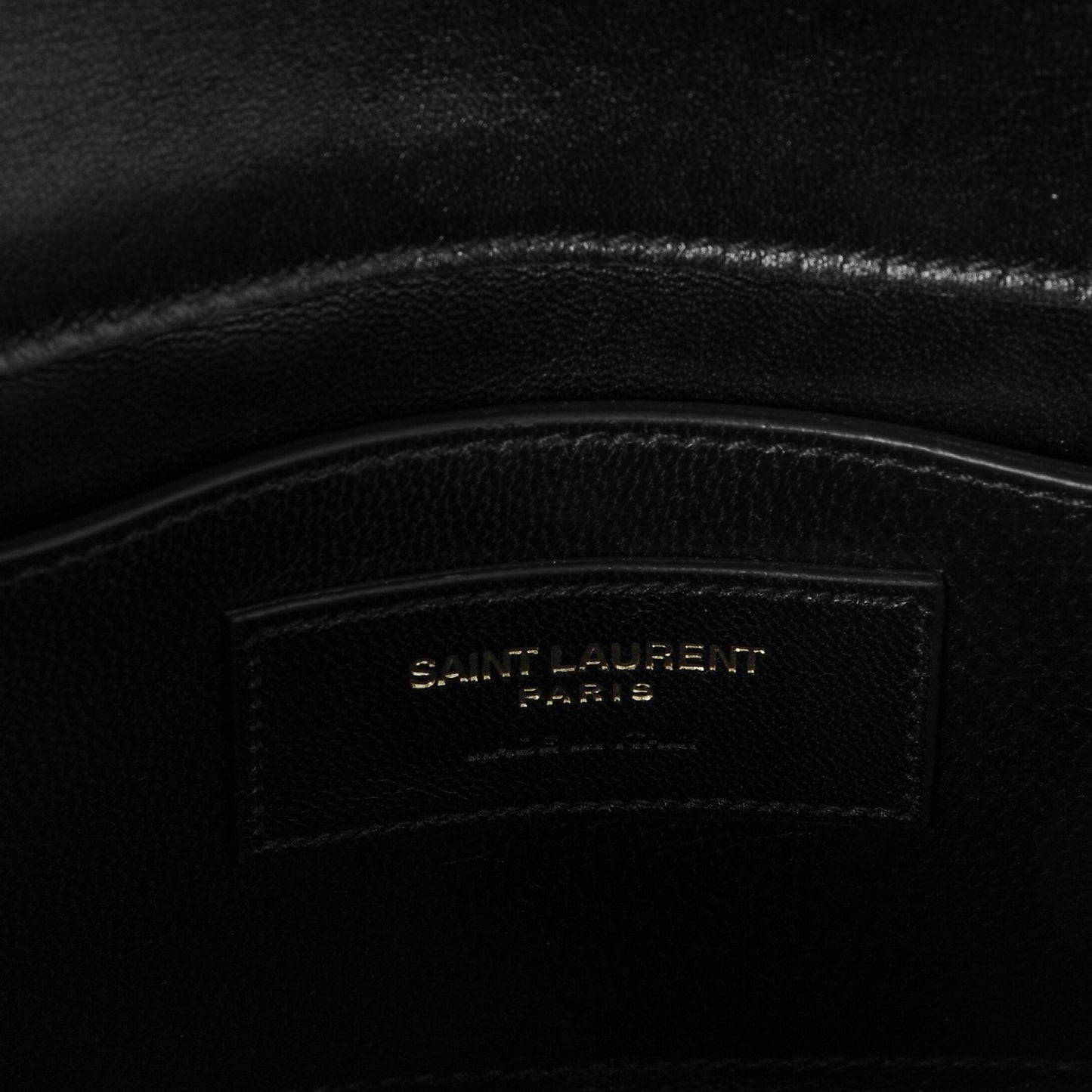 Suede Small Classic Monogram Kate Tassel Satchel Black