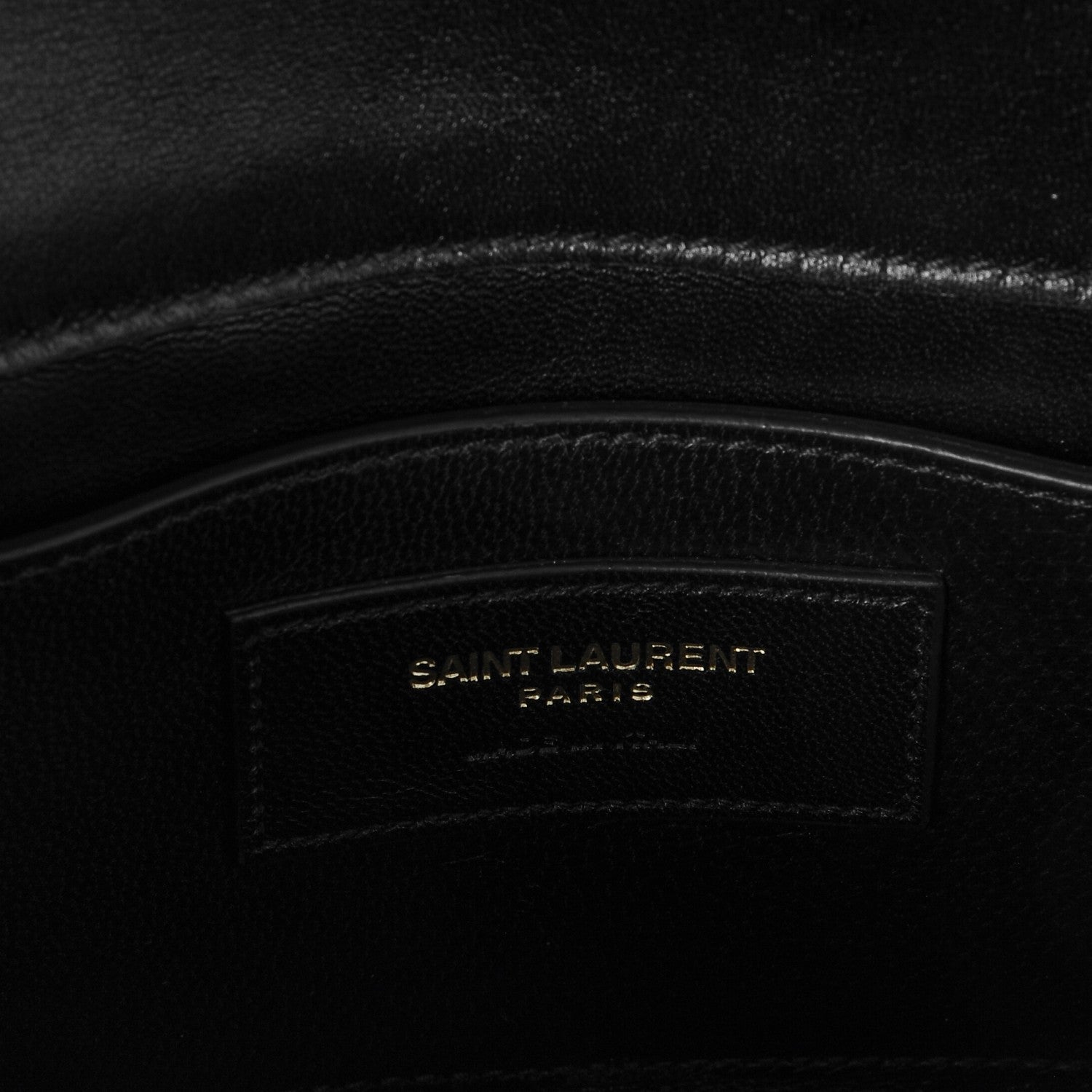Saint Laurent Suede Small Classic Monogram Kate Tassel Satchel Black 7 of 7