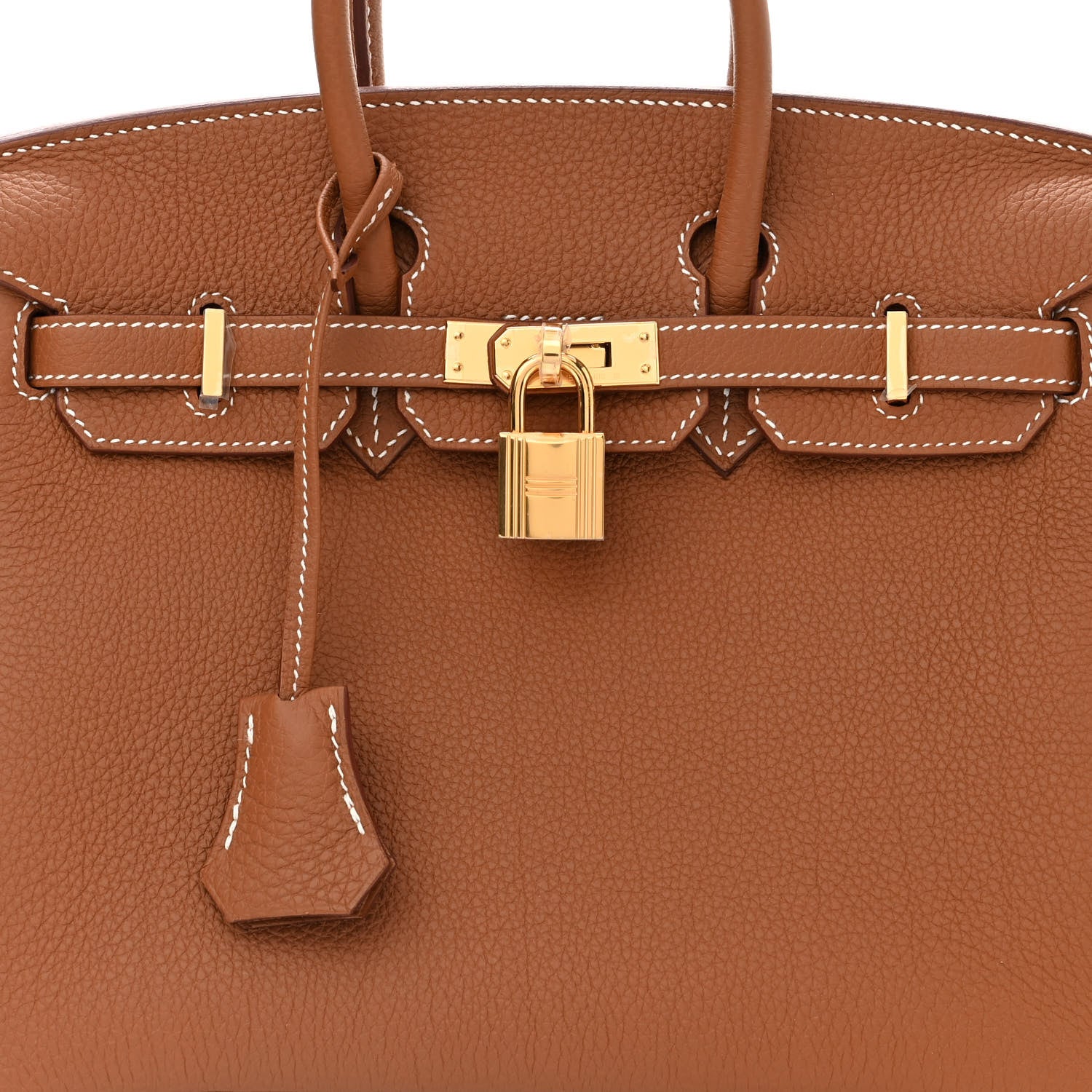 Hermes Togo Birkin 25 Gold 8 of 11