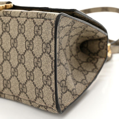 Balenciaga X GUCCI GG Supreme Monogram Small Hourglass Top Handle Bag Beige Ebony 10 of 10