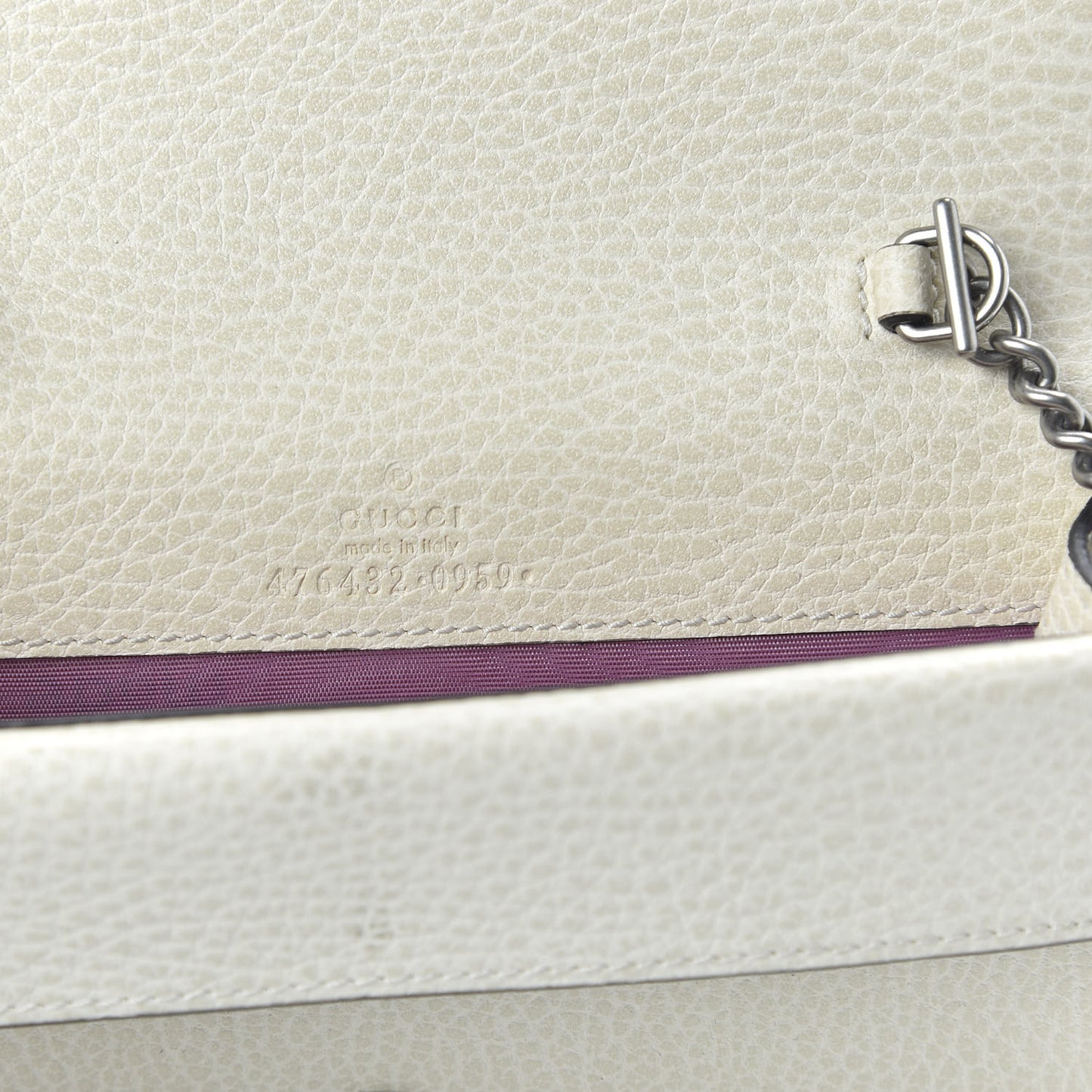 Dollar Calfskin Crystal Super Mini Dionysus Shoulder Bag Mystic White Black Diamond