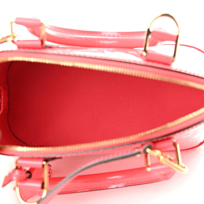 Louis Vuitton Vernis Alma BB Rose Litchi 5 of 8