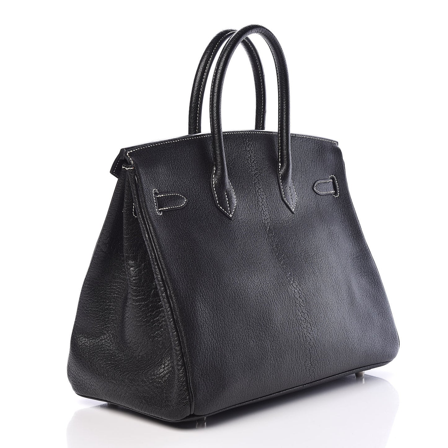 Chevre de Coromandel Birkin 35 Black
