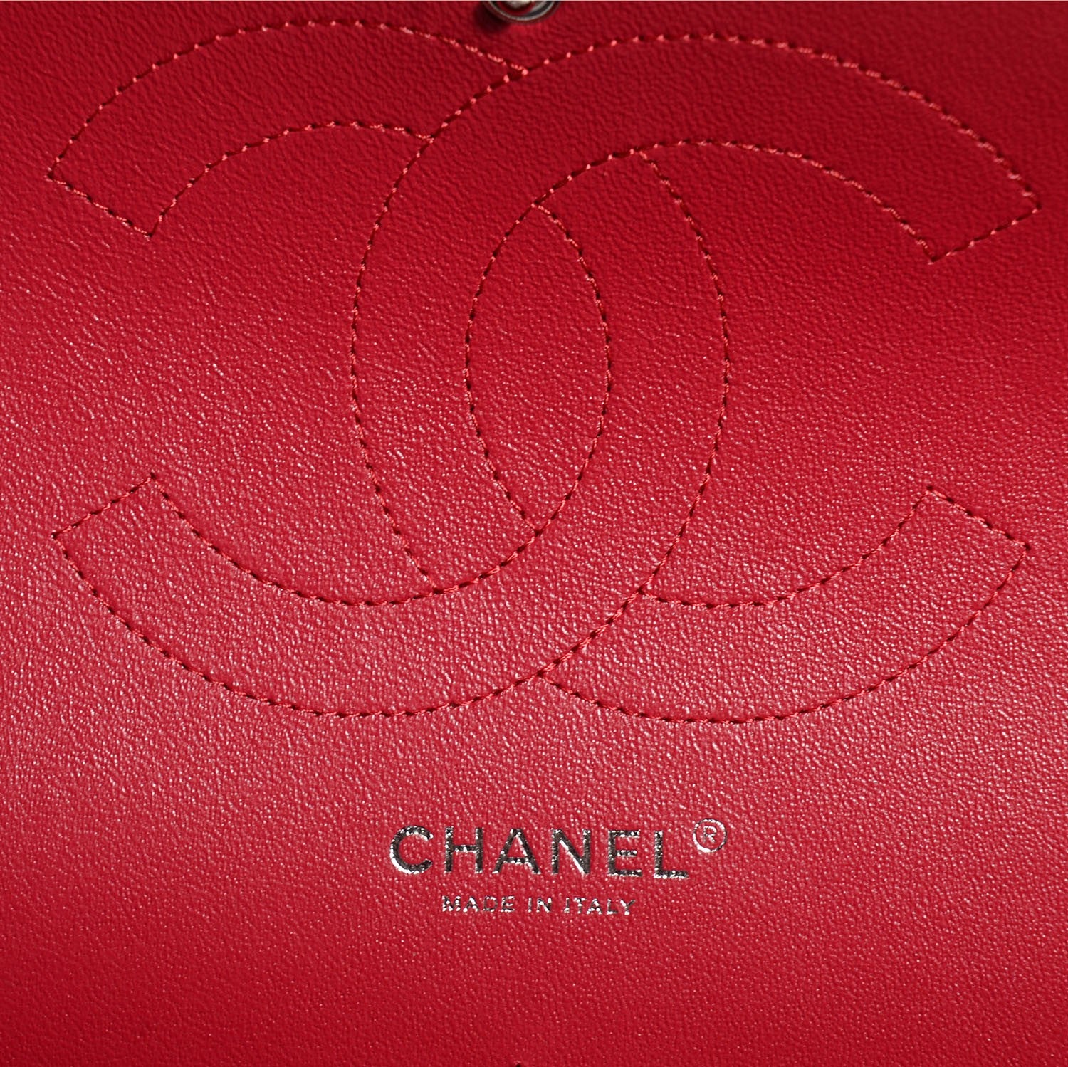 Chanel Pearly Caviar Quilted Jumbo Double Flap Dark Pink 7 of 9