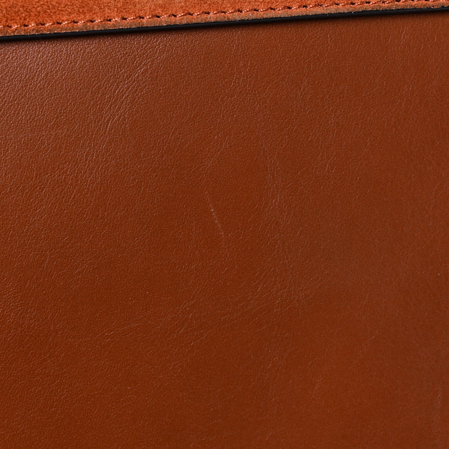 Chloe Suede Calfskin Medium Faye Shoulder Bag Tobacco 14 of 15