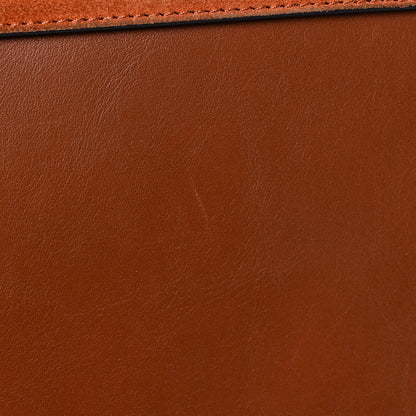 Chloe Suede Calfskin Medium Faye Shoulder Bag Tobacco 14 of 15