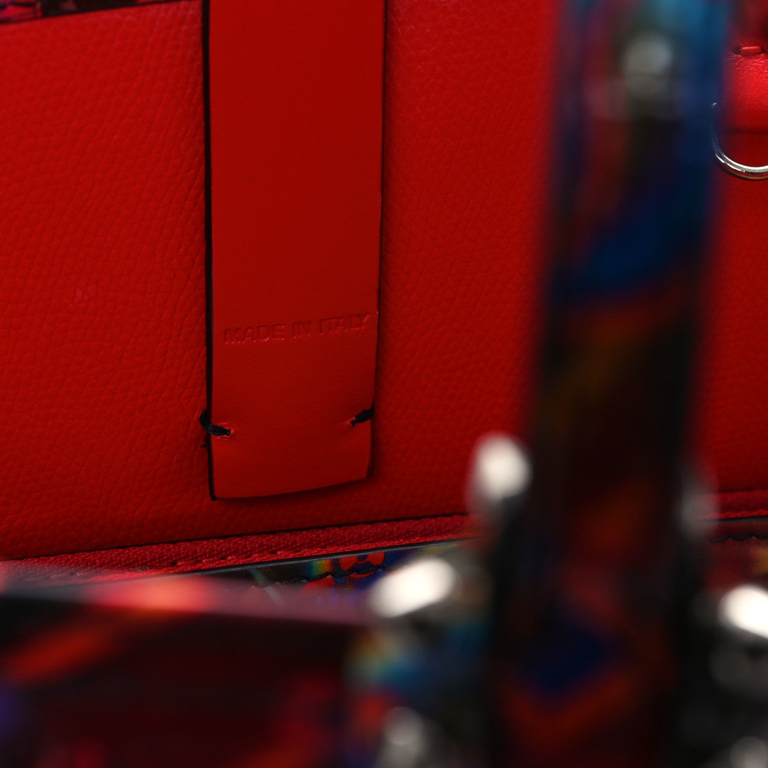 Christian Louboutin Patent Calfskin Small Discolaser Cabata Tote Multicolor 8 of 12
