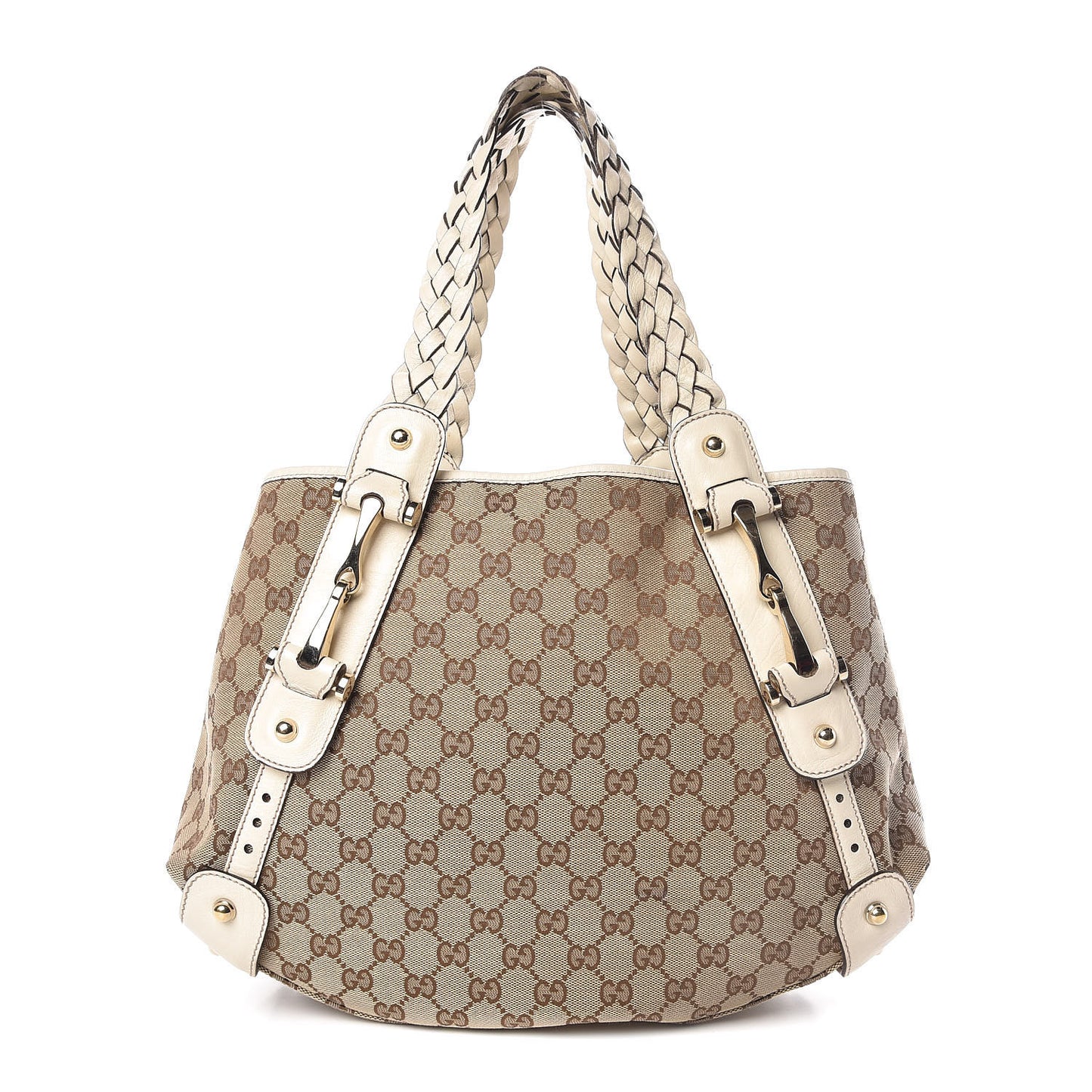 Monogram Small Pelham Shoulder Bag Off White