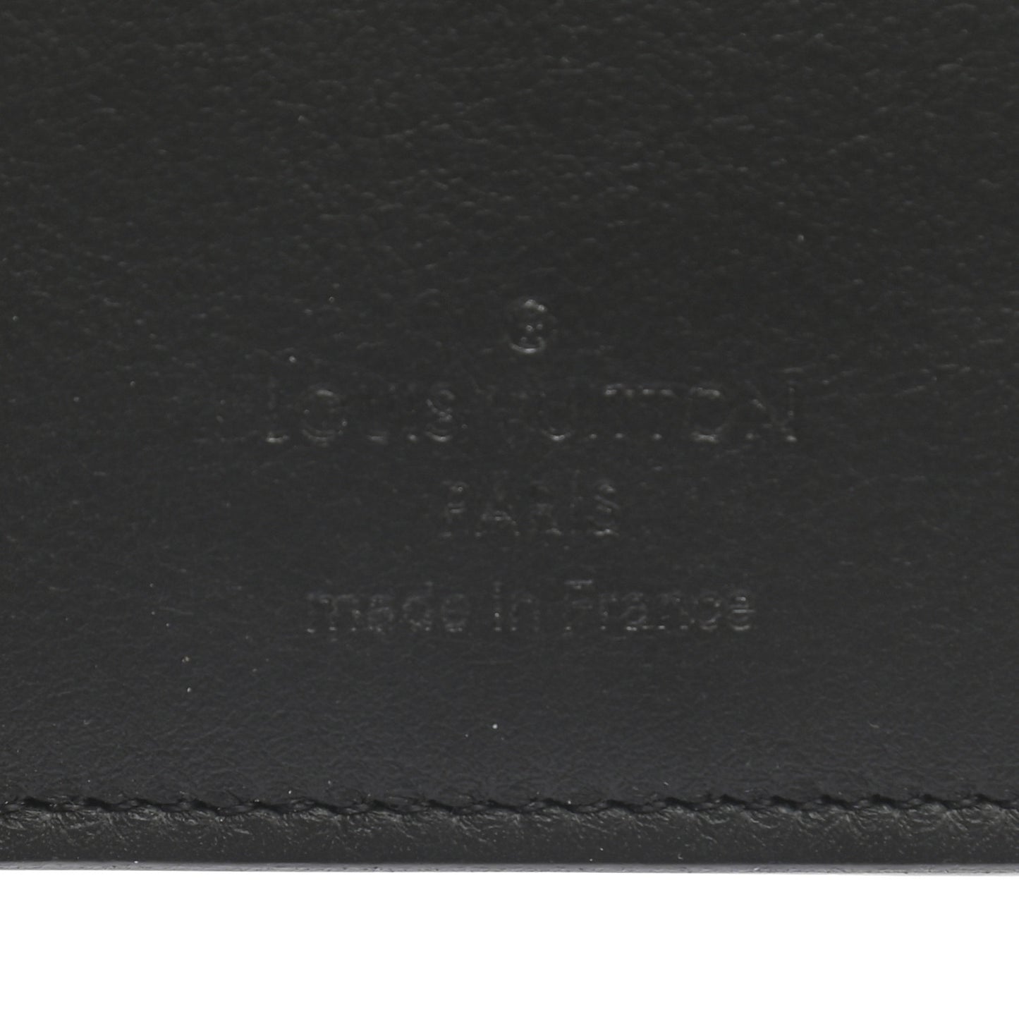 Calfskin Monogram Shadow Pocket Organizer Black