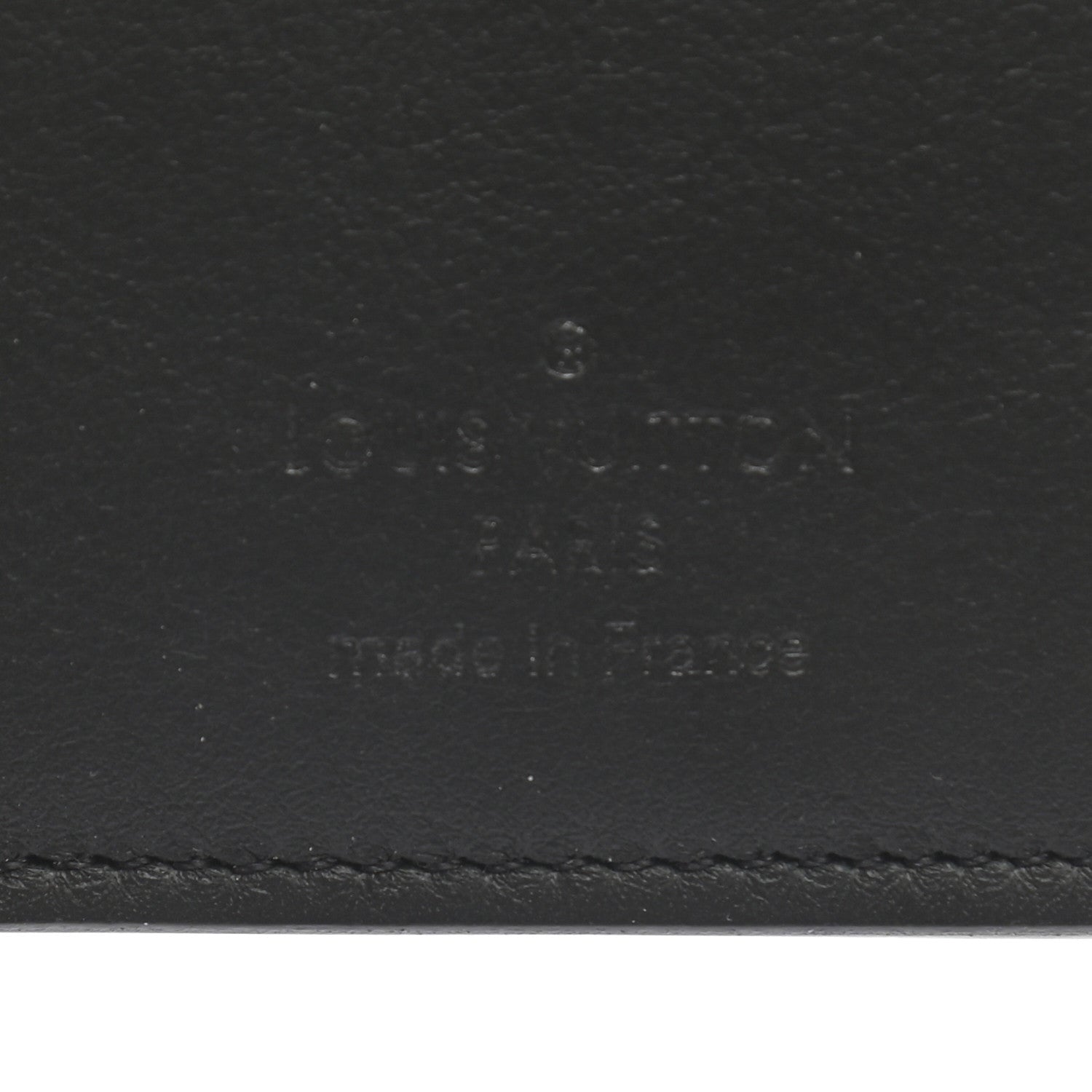 Louis Vuitton Calfskin Monogram Shadow Pocket Organizer Black 6 of 6