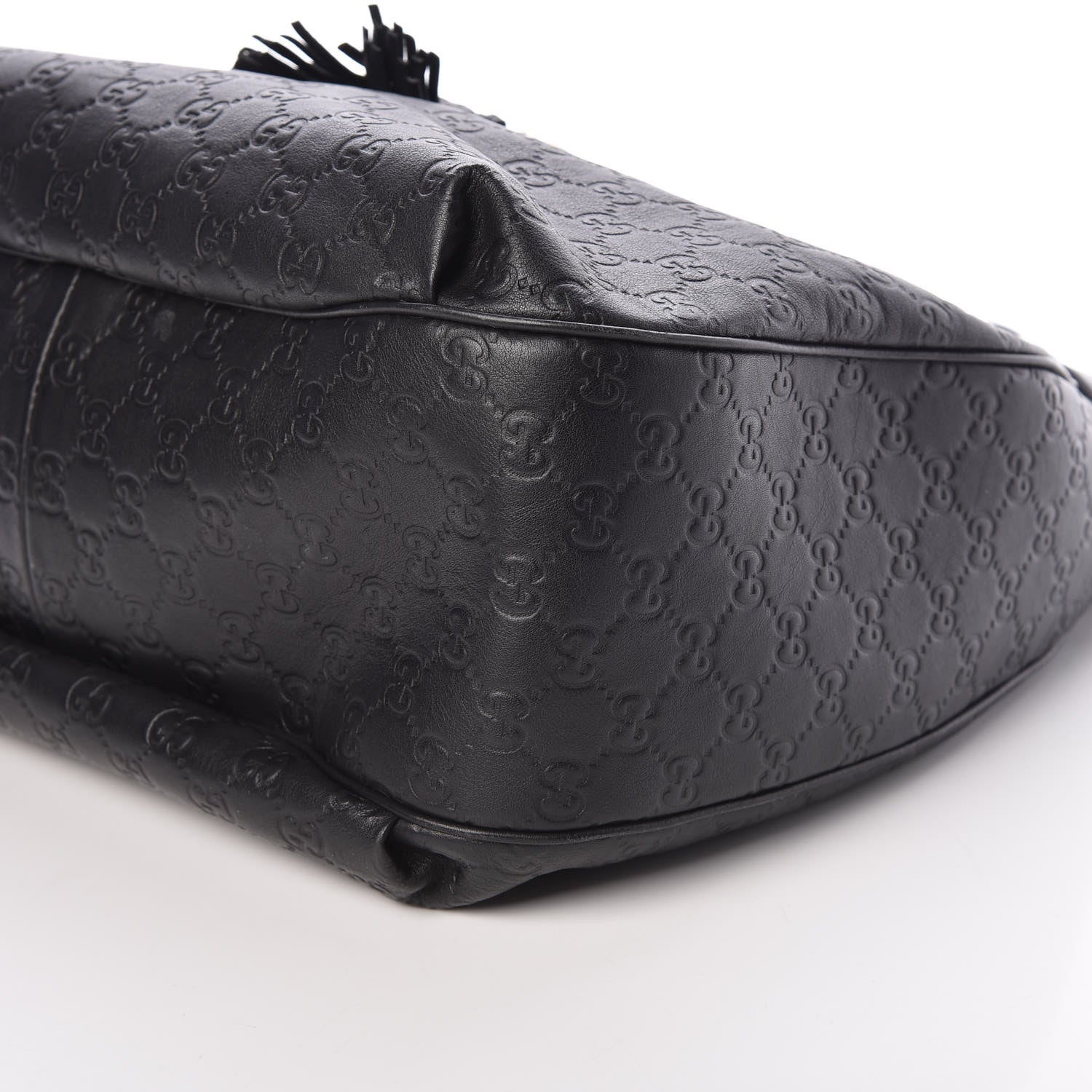 Gucci Guccissima Medium Emily Hobo Black 9 of 9