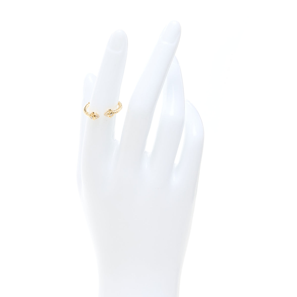 18K Yellow Gold Diamond Renaissance Ring 52 6