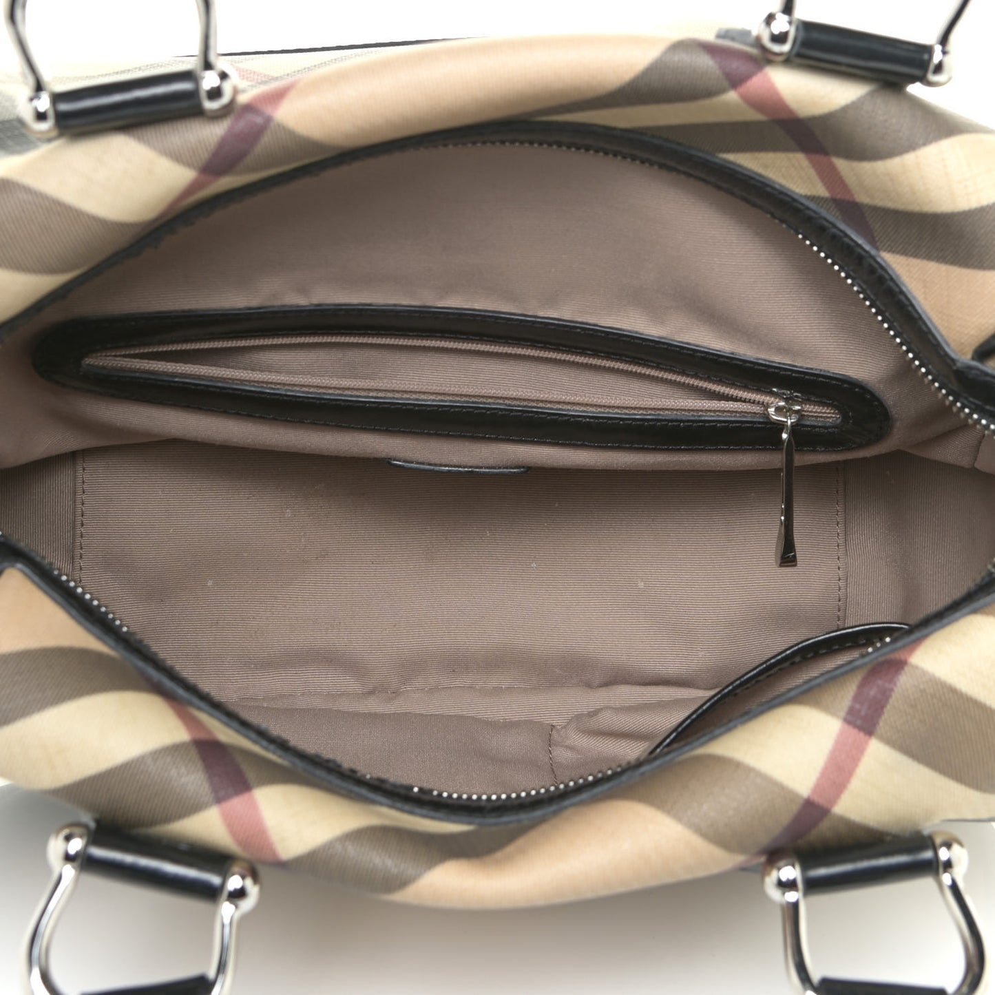 Supernova Check Patent Bowling Bag Black
