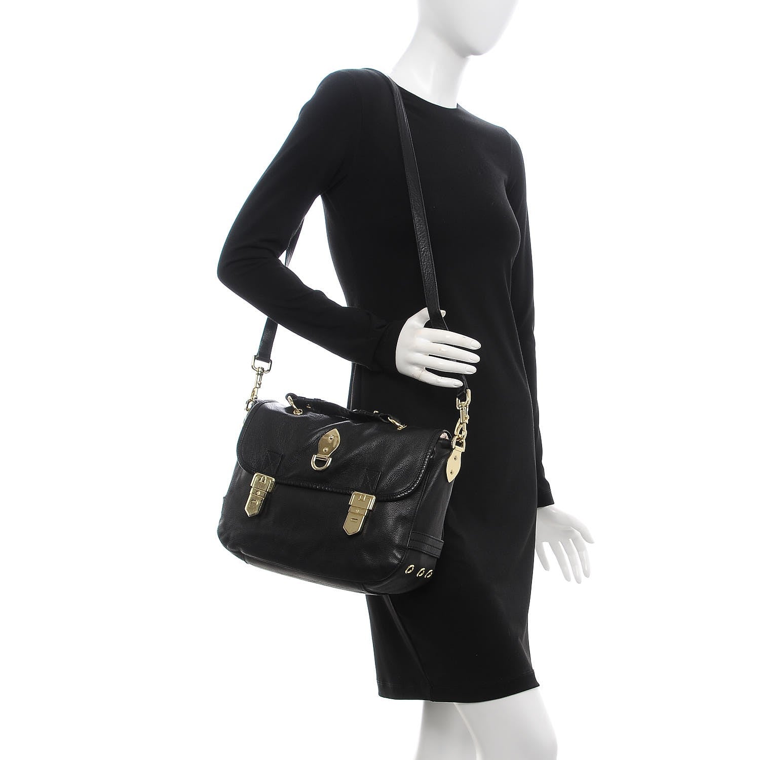 Mulberry Soft Grain Calfskin Tillie Satchel Black 2 of 10