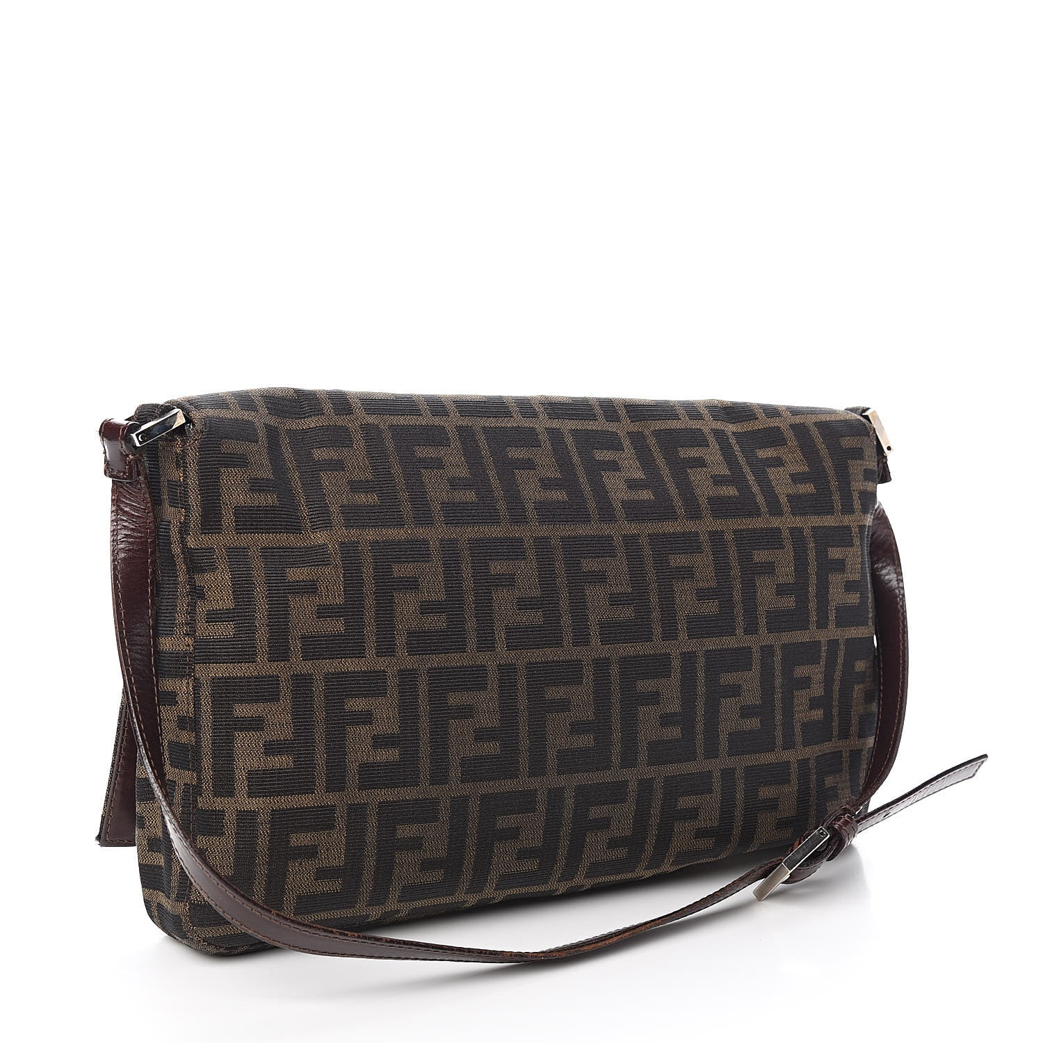 Fendi Zucca Shoulder Bag Tobacco 3 of 9