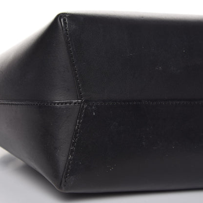 Mansur Gavriel Calfskin Mini Bucket Bag Black Argento 17 of 20
