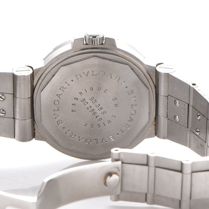 Bulgari Stainless Steel 38mm Diagono Scuba Automatic Watch Black 6 of 10