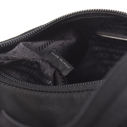 Prada Tessuto Nylon Mini Re-Edition 2000 Bag Black 7 of 10