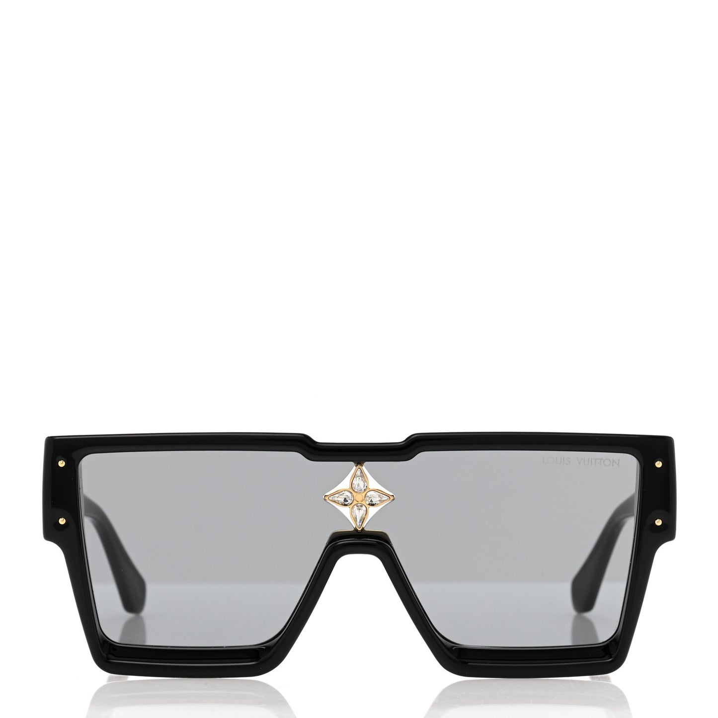 Acetate Cyclone Sunglasses Z1578E Black