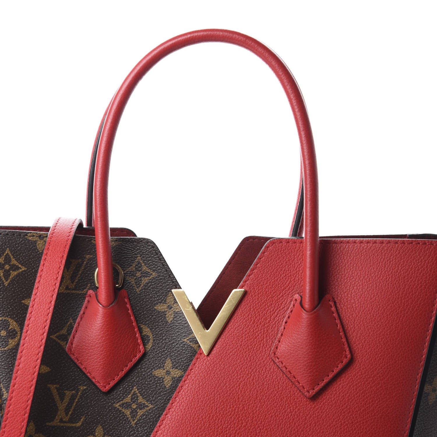 Louis Vuitton Calfskin Monogram Kimono Tote PM Cherry 11 of 11