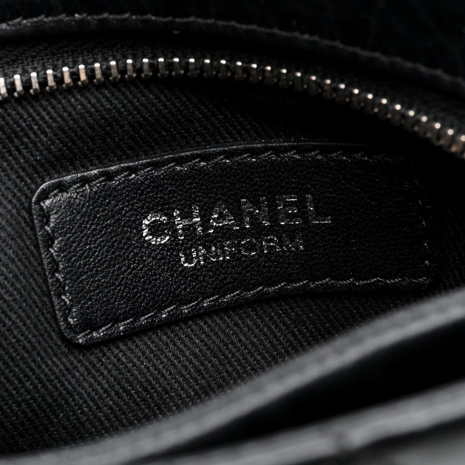 Chanel Aged Calfskin Quilted Crossbody Bag Black 6 of 10