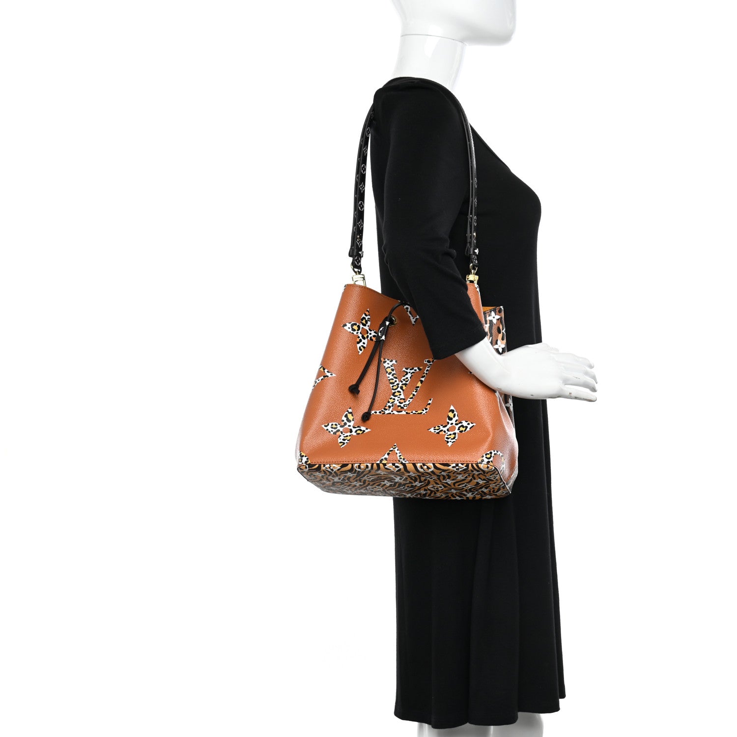 Louis Vuitton Monogram Giant Jungle NéoNoé Caramel 2 of 9