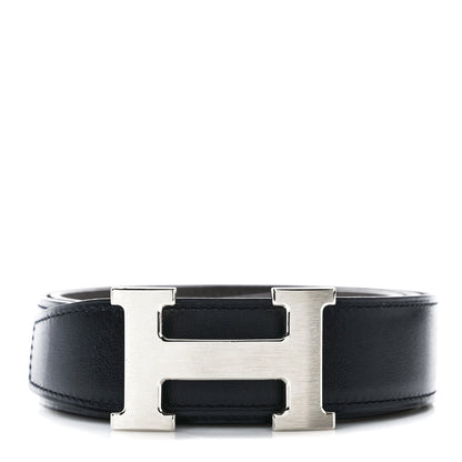 Hermes Box Togo 32mm H Belt 80 Black Etain 1 of 3