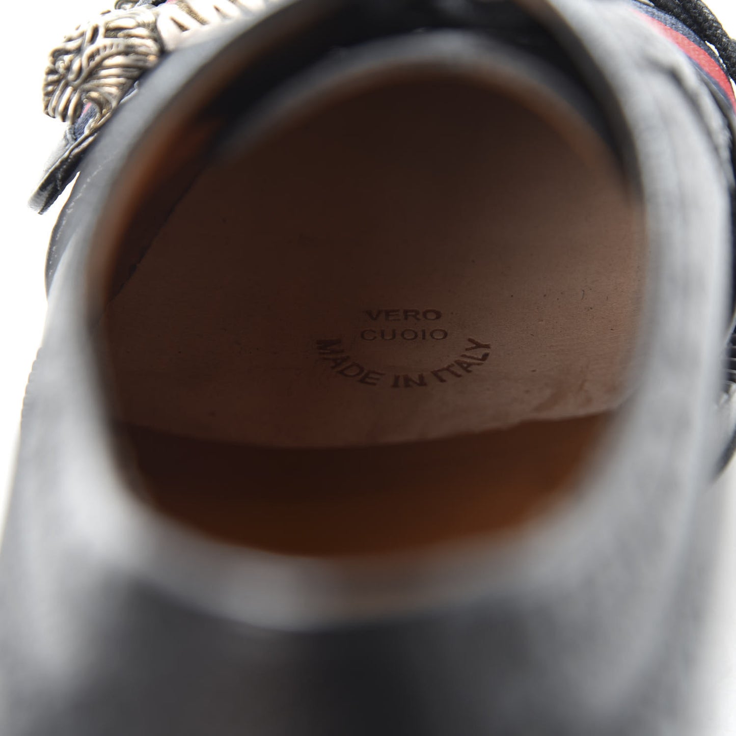 Calfskin Web Mens Queercore Brogue Derby Shoes 7 Black