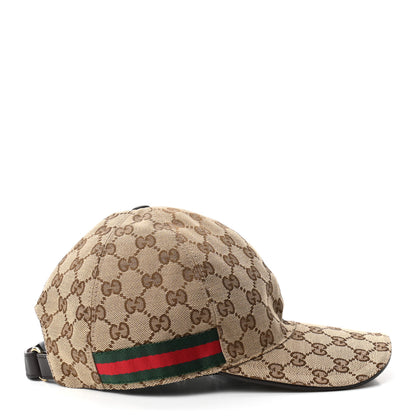 Gucci Monogram Web Baseball Hat M Beige Cocoa 5 of 9
