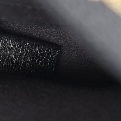 Gucci Grained Calfskin Bee Star Portfolio Black 7 of 9