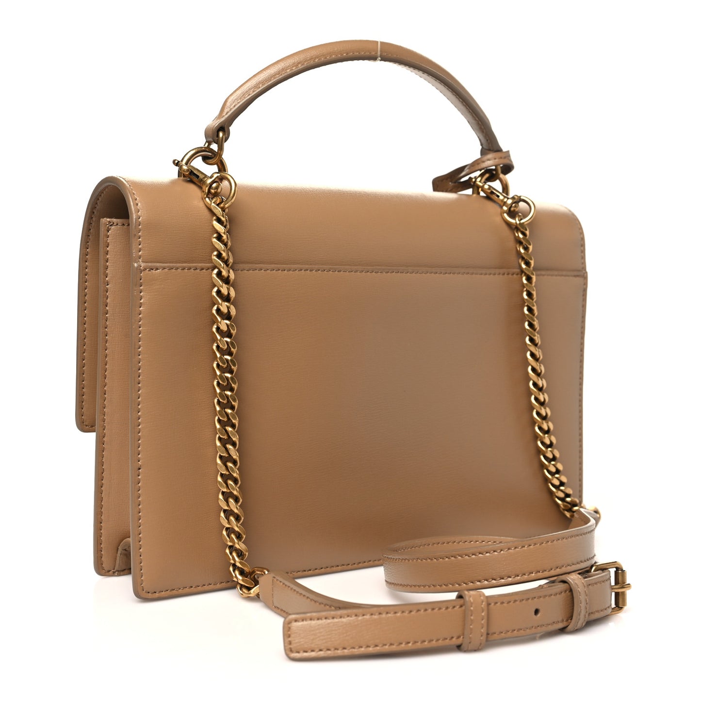 Calfskin Medium Monogram Sunset Natural Tan