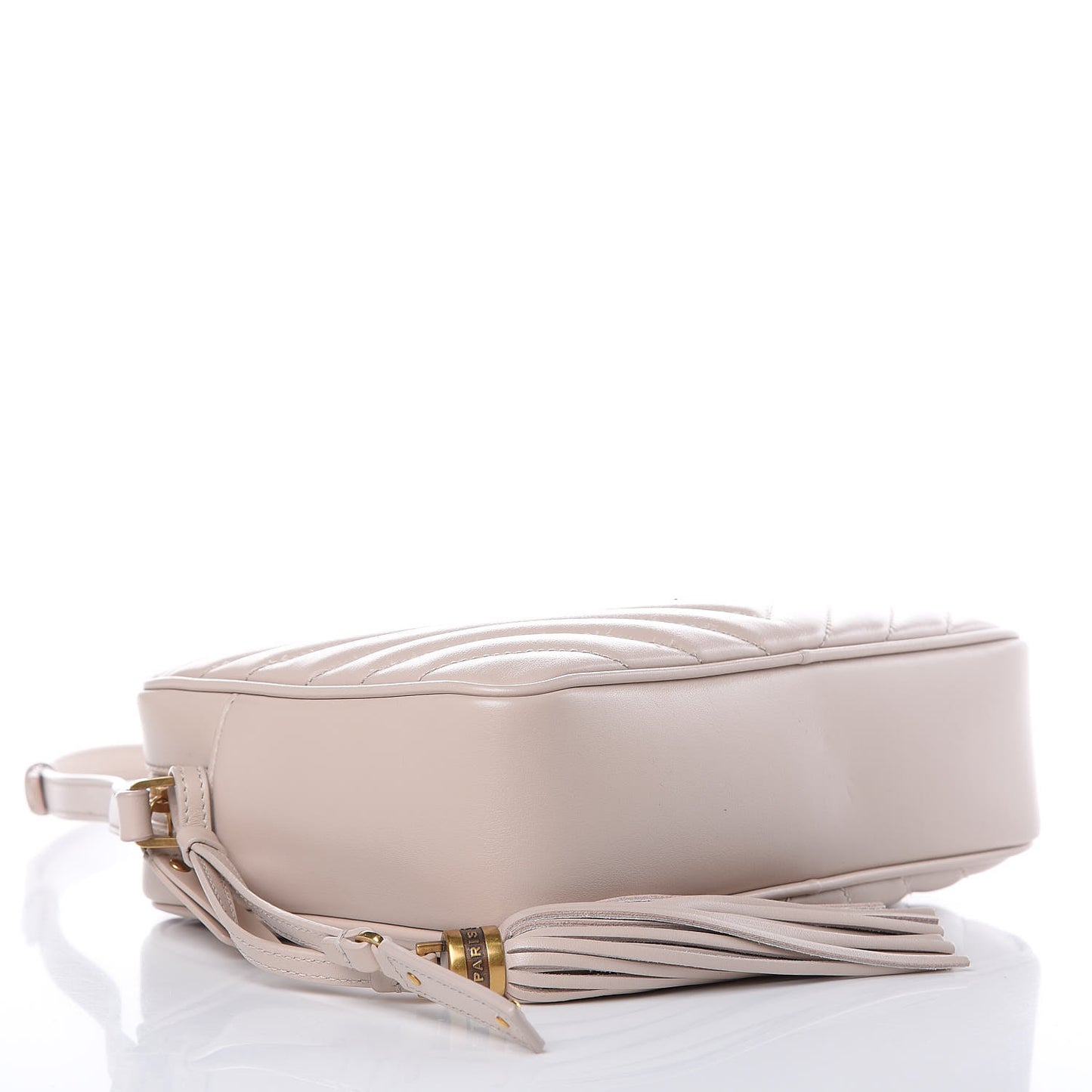 Calfskin Matelasse Monogram Lou Camera Bag Beige