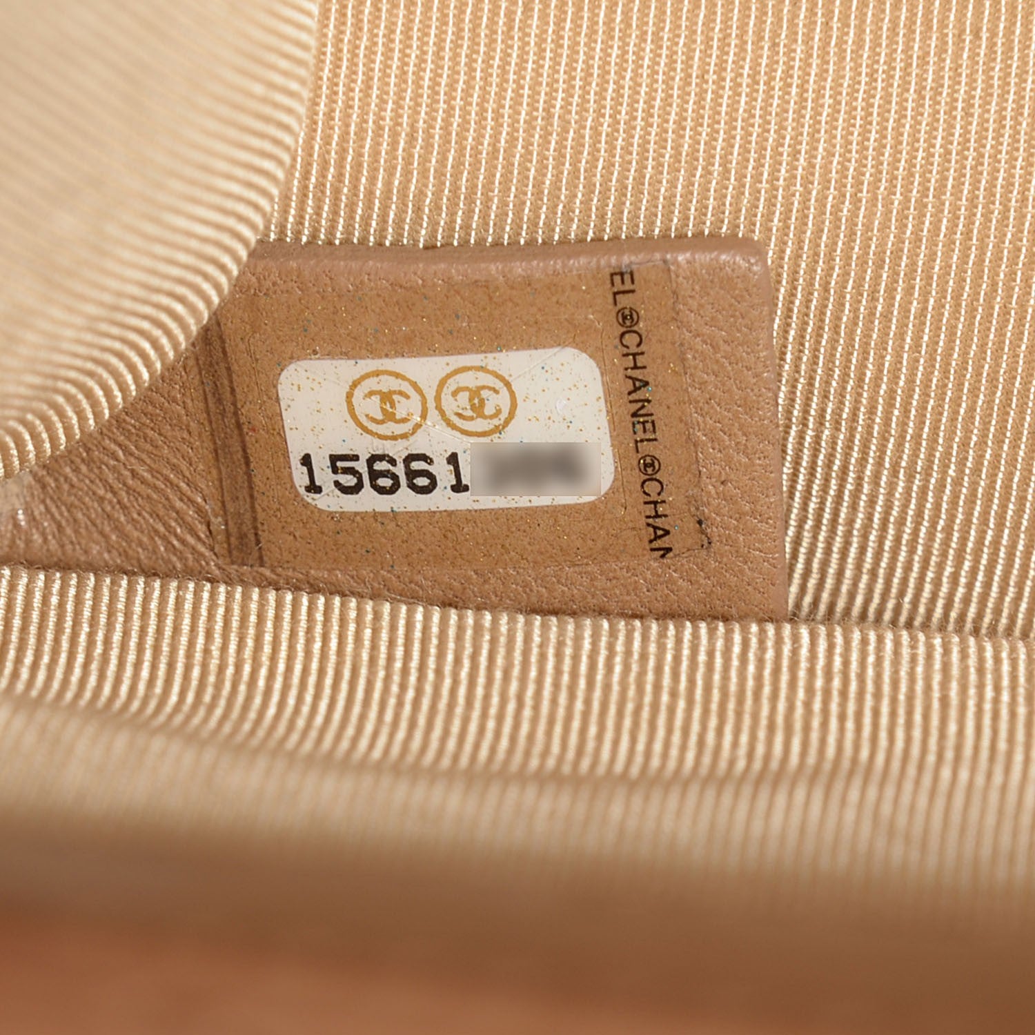 Chanel Calfskin Chevron Gabrielle Flap Brown 8 of 8