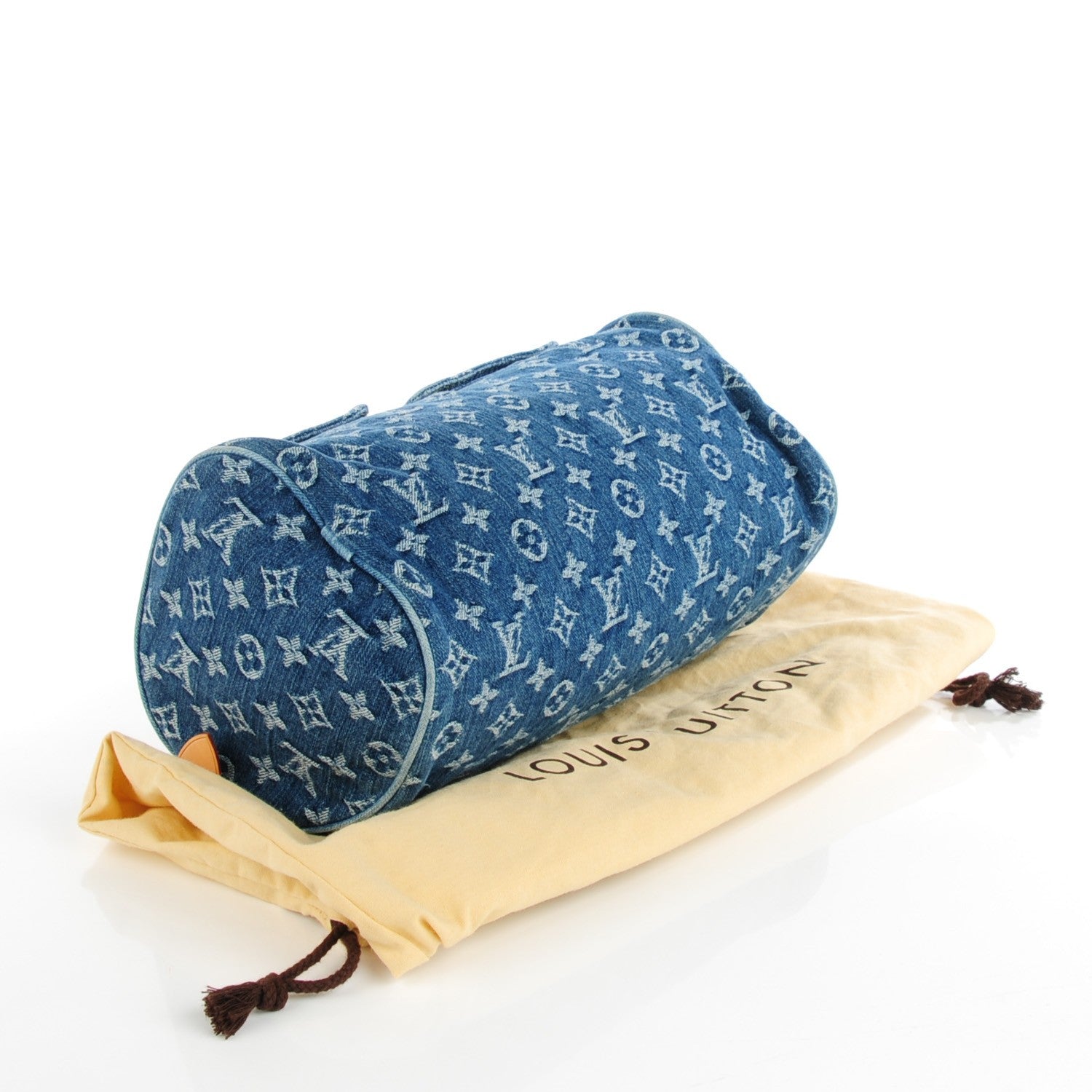 Louis Vuitton Monogram Denim Neo Speedy Blue 4 of 7